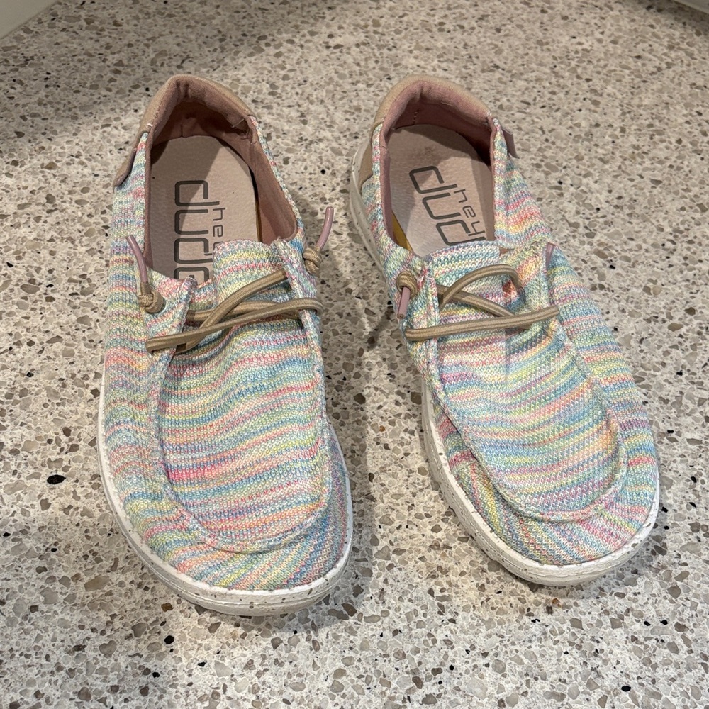 Hey Dude Pastel Rainbow Casual Shoes